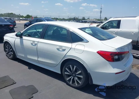 2024 Honda Civic Ex из США, поврежденный, VIN 2HGFE1F73RH334166